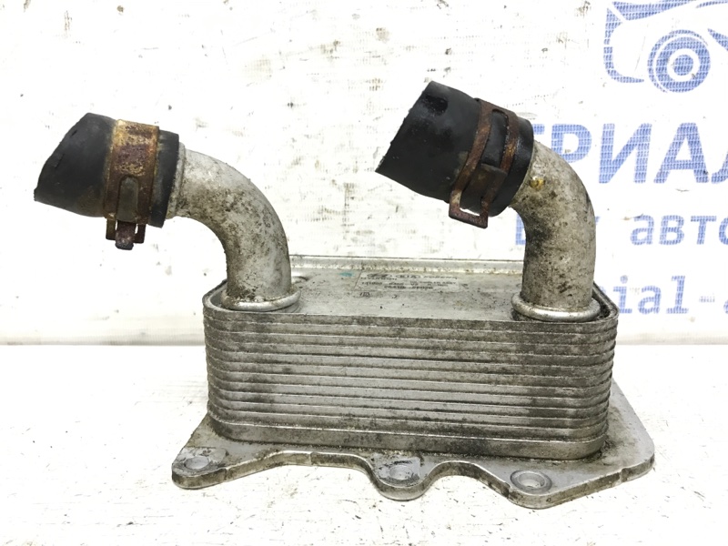 Радиатор масляный ДВС (теплообменник) Hyundai Santa fe 2012-2019 DM 2.2 diesel D4HB 264102F020 Б/У