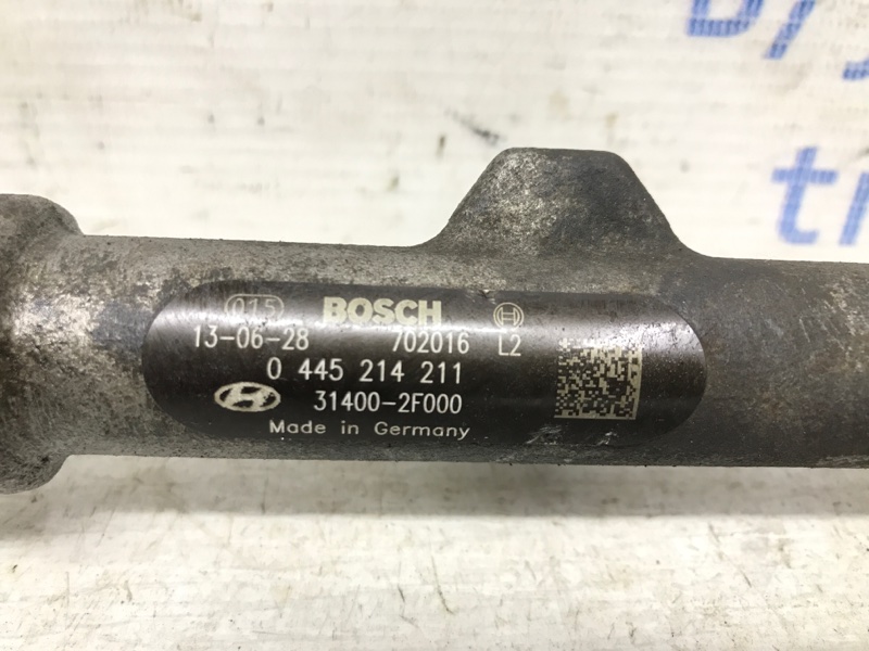 Топливная рампа Santa fe 2012-2019 DM 2.2 diesel D4HB