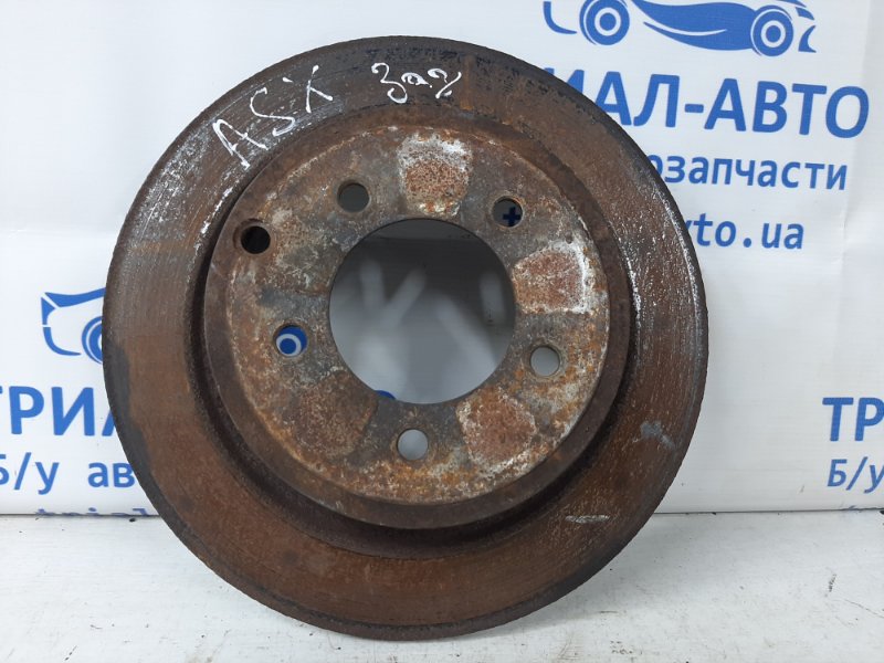 Диск тормозной задний Mitsubishi ASX 2010- GA 1.8 Diesel 4N13 4615A121 Б/У