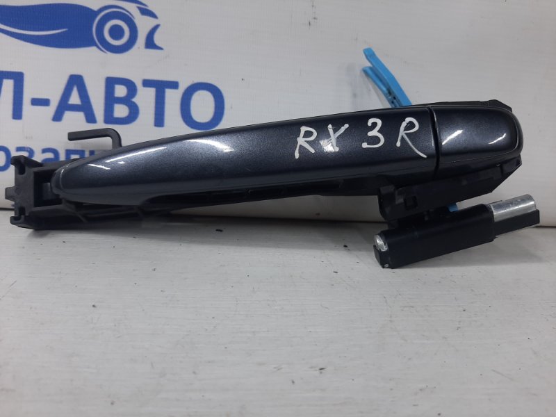 Ручка двери внешняя задняя правая Lexus RX 350 2003-2009 XU30 3.5 Бензин 2GRFE 6921128070B7 Б/У