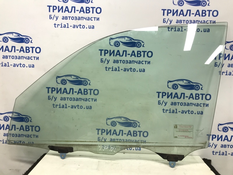 Стекло двери переднее левое Toyota Prado 2002-2009 J120 3.0 Diesel 1KDFTV 6810260331 Б/У