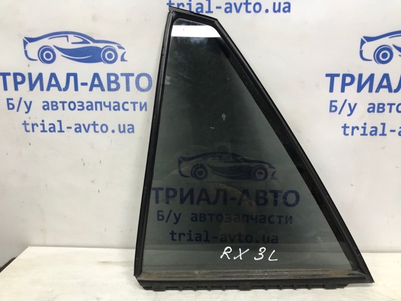 Стекло двери задней левой (форточка) Lexus RX 350 2003-2009 XU30 3.5 Бензин 2GRFE 6812448110 Б/У