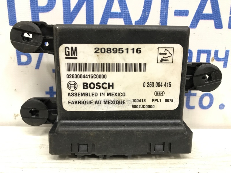 Блок управления парктрониками Chevrolet Cruze 2009-2016 J300 1.6 20895116 контрактная