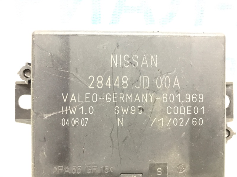 Блок управления парктрониками Nissan Qashqai J10