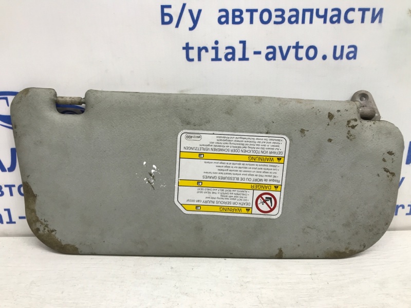 Козырек солнцезащитный левый L200 2006-2015 KB 2.5 дизель 4D56U МКПП