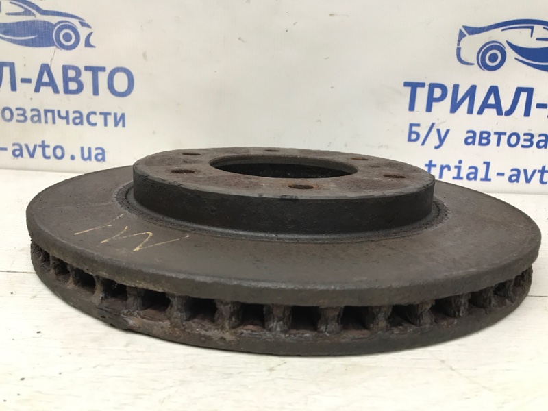 Диск тормозной передний Mitsubishi L200 KB 2.5 дизель 4D56U МКПП