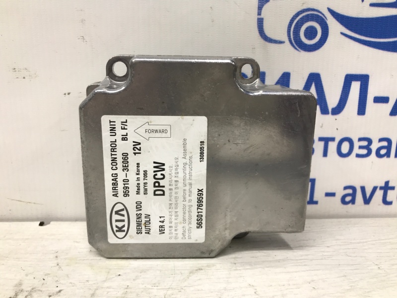 Блок AIRBAG KIA Sorento 2002-2009 BL 2.5 diesel D4CB МКПП 959103E060 Б/У