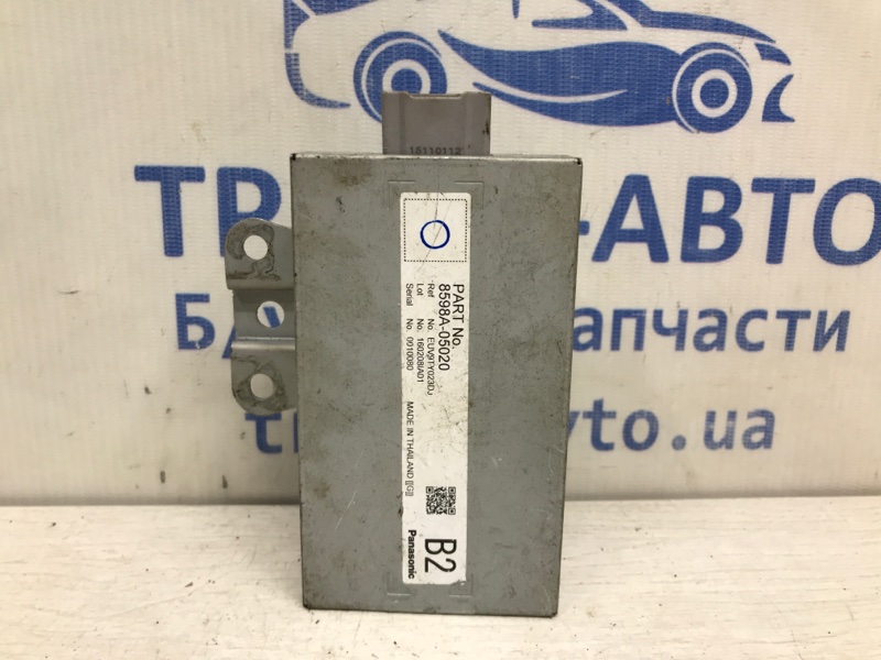 Блок управления Toyota Avensis 2009-2018 T27 2.0 diesel 8598A05020 Б/У