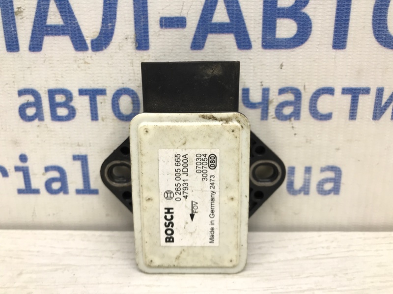 Датчик ускорения ESP Nissan Qashqai 2006-2013 J10 2.0 47931JD00A Б/У