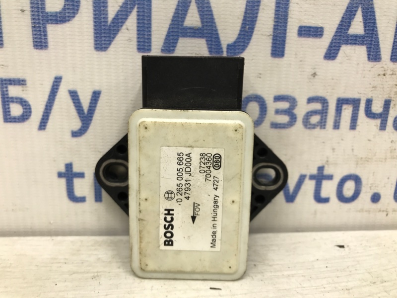 Датчик ускорения ESP Nissan Qashqai 2006-2013 J10 2.0 47931JD00A Б/У