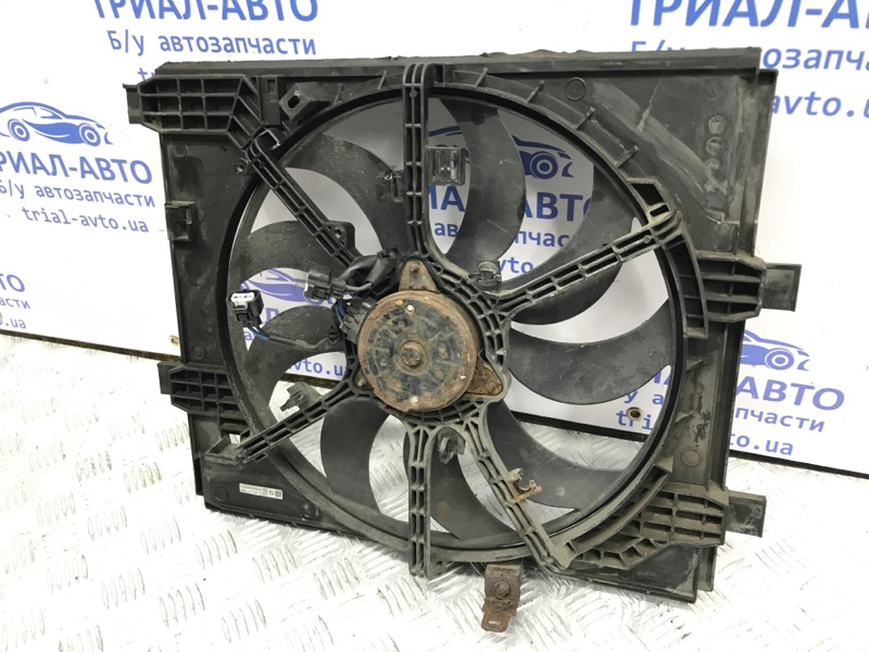 Диффузор с вентилятором радиатора Juke 2010-2019 F15 1.6 turbo MR16DDT
