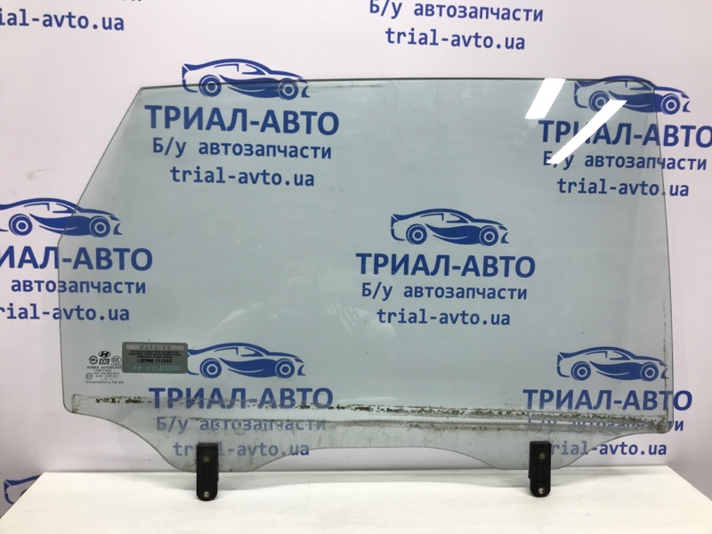 Стекло двери заднее правое Hyundai Tucson 2004-2009 JM 2.0 diesel D4EA 834202E000 Б/У