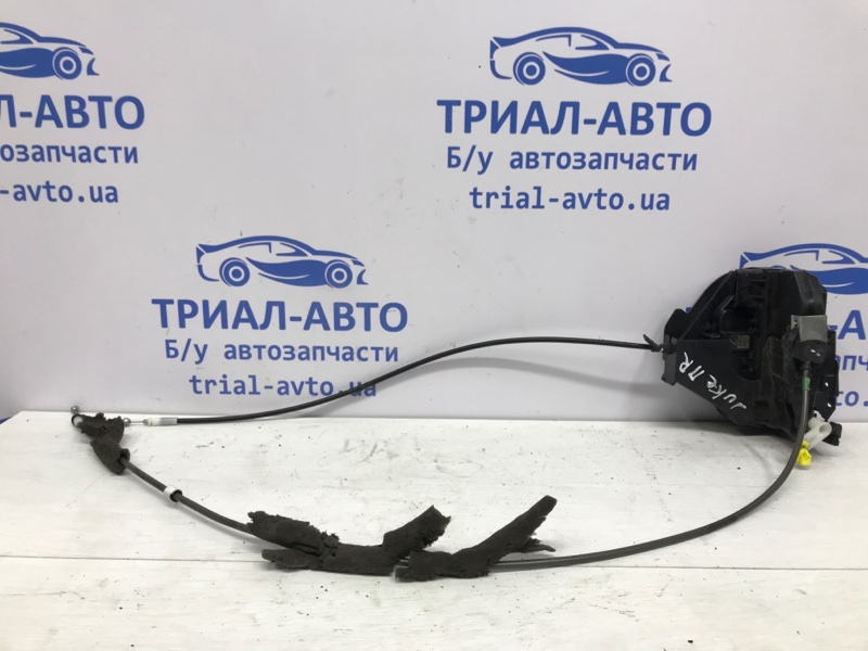 Замок двери передний правый Nissan Juke 2010-2019 F15 1.6 turbo MR16DDT 805001KK0A Б/У