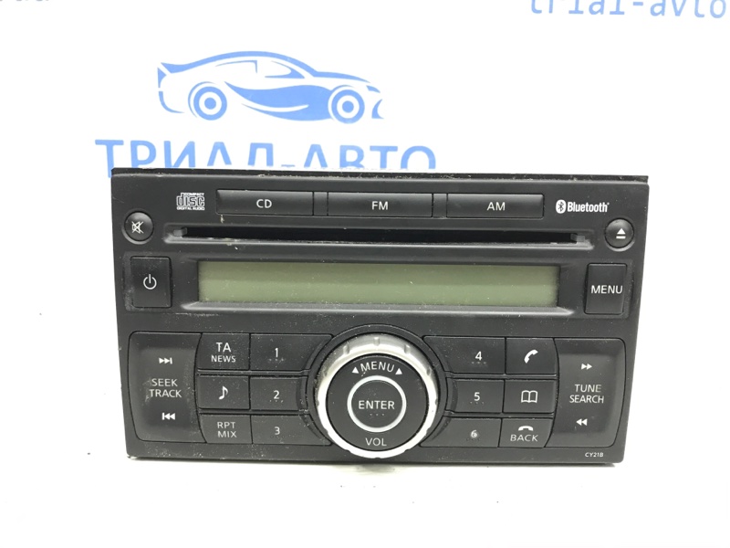 Магнитофон Nissan Tiida 2004-2014 C11 1.6 Бензин HR16 МКПП 28185EM01A Б/У