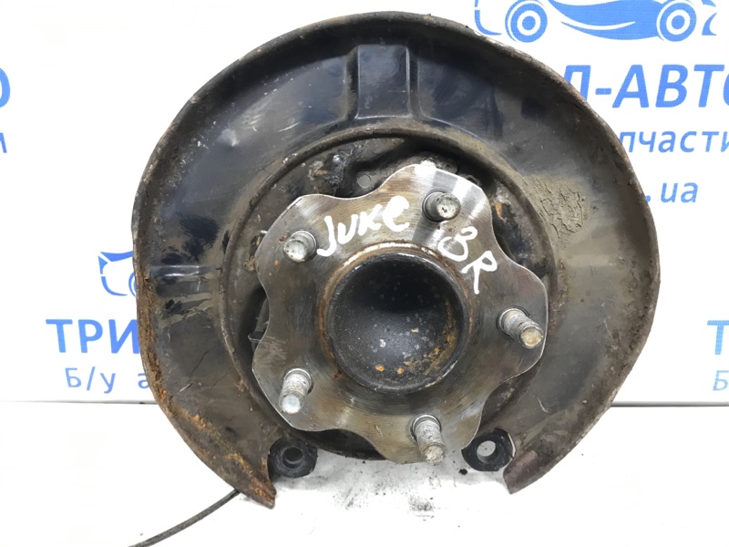 Ступица задняя правая Nissan Juke 2010-2019 F15 1.6 turbo MR16DDT 432021KA0A Б/У