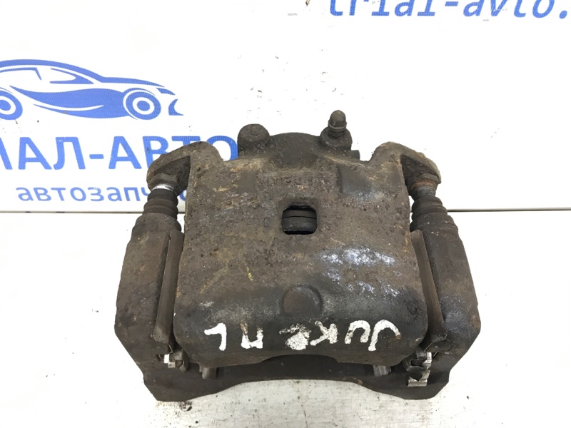 Суппорт передний левый Nissan Juke 2010-2019 F15 1.6 turbo MR16DDT 41011ET00A Б/У