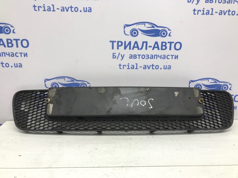 Решетка бампера центральная KIA Soul 2008-2014 AM 1.6 бензин G4FC 865612K000 Б/У