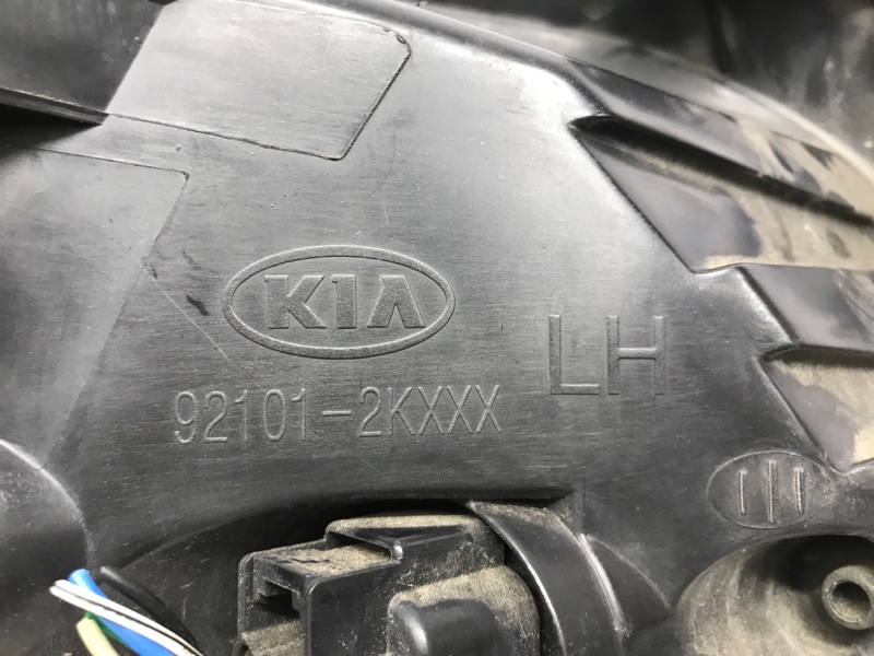 Фара левая галоген Soul 2008-2014 AM 1.6 бензин G4FC Фара левая галоген Soul 2008-2014 AM 1.6 бензин G4FC