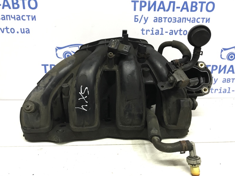 Коллектор впускной пластик Suzuki SX4 2006-2013 1 1.6 бензин M16A 13110-86G00 Б/У