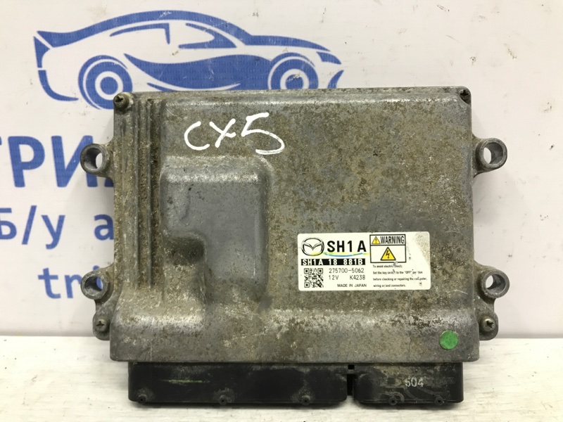 Блок управления двигателем Mazda CX 5 2011-2017 KE 2.2 diesel SH1A18881B Б/У
