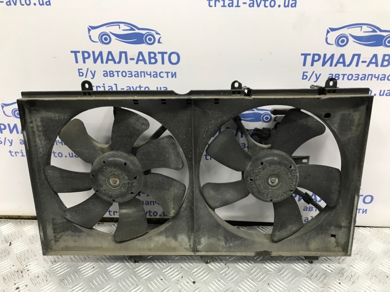Диффузор с вентилятором радиатора Mitsubishi Lancer 2003-2009 9 1.6 бензин 4G18 1355A087 Б/У