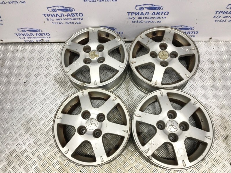 Запчасть диски титан комплект r15 Mitsubishi Lancer 2003-2009 9 1.6 бензин 4G18 MN101469 Б/У Диски титан комплект R15 Mitsubishi Lancer 2003-2009 9 1.6 бензин 4G18 MN101469 Б/У