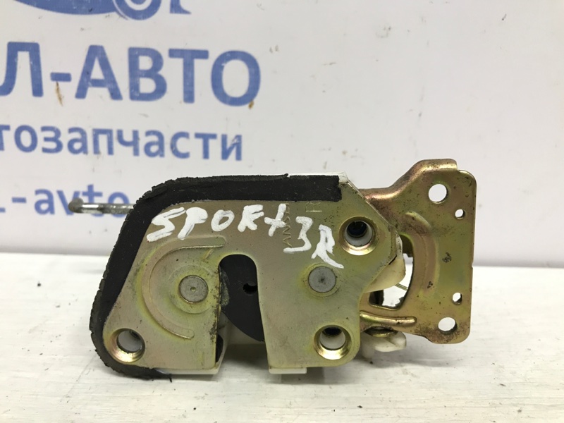 Замок двери задний правый Pajero Sport 1996-2008 K9 3.0 бензин 6G72