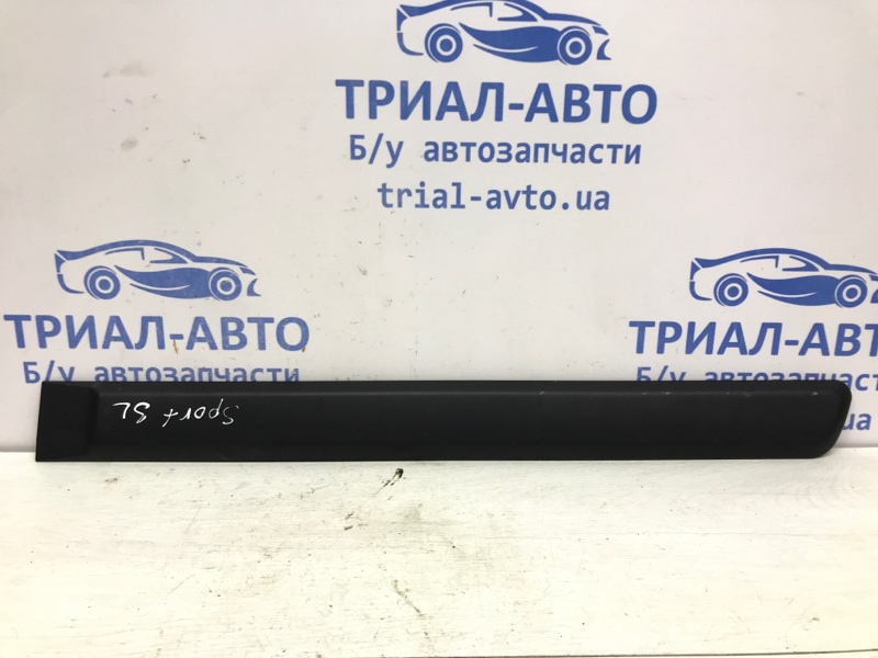 Накладка двери задняя левая Mitsubishi Pajero Sport 1996-2008 K9 3.0 бензин 6G72 MR462931 Б/У