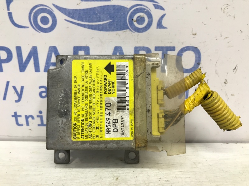Блок AIRBAG Mitsubishi Pajero Sport 1996-2008 K9 3.0 бензин 6G72 MR549470 Б/У