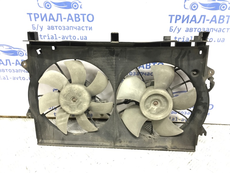 Диффузор с вентилятором радиатора Toyota Avensis 2003-2009 T25 2.0 diesel 1CDFTV 16360-0G040 Б/У