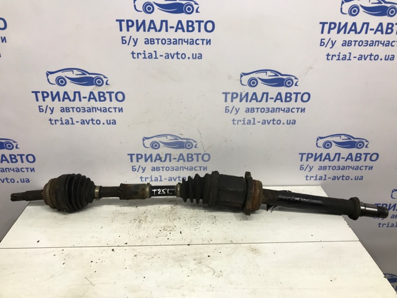 Привод передний правый МКПП Toyota Avensis 2003-2009 T25 2.0 diesel 1CDFTV 4341005370 Б/У