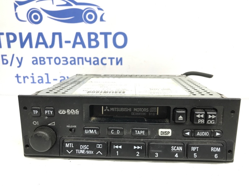 Запчасть магнитофон Mitsubishi Pajero Wagon 1999-2006 3 3.2 Дизель 4M41 MZ594188 Б/У Магнитофон Mitsubishi Pajero Wagon 1999-2006 3 3.2 Дизель 4M41 MZ594188 Б/У