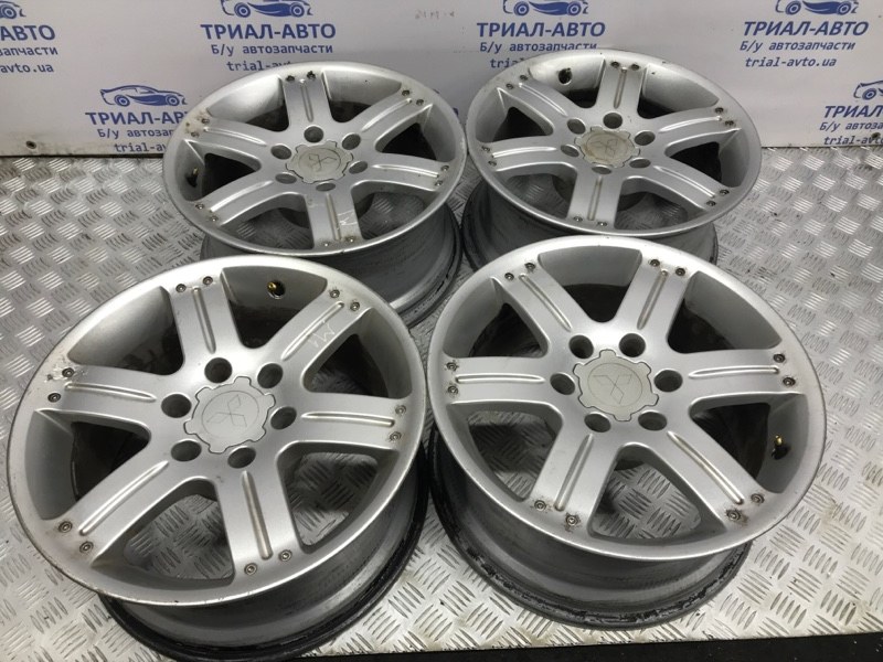 Запчасть диски титан комплект r18 Mitsubishi Pajero Sport 1996-2008 K9 3.0 бензин 6G72 16388510Z1 Б/У Диски титан комплект R18 Mitsubishi Pajero Sport 1996-2008 K9 3.0 бензин 6G72 16388510Z1 Б/У