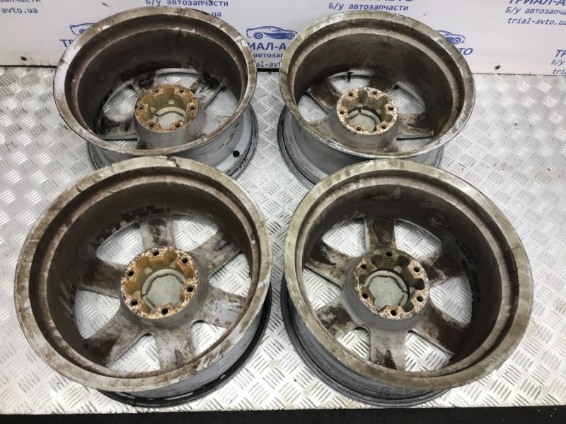 Диски титан комплект R18 Pajero Sport 1996-2008 K9 3.0 бензин 6G72 Диски титан комплект R18 Pajero Sport 1996-2008 K9 3.0 бензин 6G72