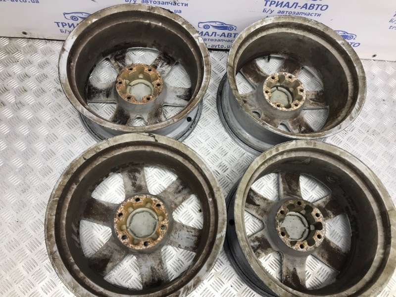 Диски титан комплект R18 Pajero Sport 1996-2008 K9 3.0 бензин 6G72 Диски титан комплект R18 Pajero Sport 1996-2008 K9 3.0 бензин 6G72