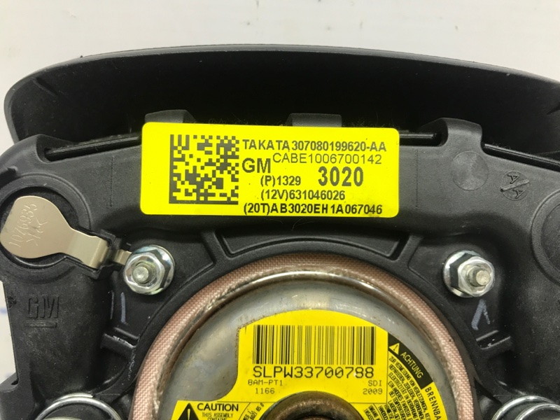 Подушка безопасности в руль Cruze 2008-2016 J300 1.8 F18D4 Подушка безопасности в руль Cruze 2008-2016 J300 1.8 F18D4