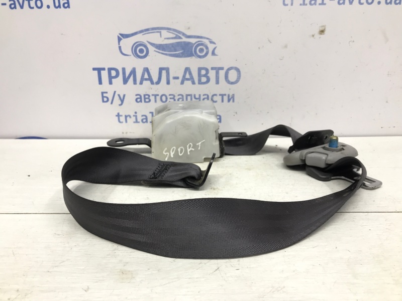 Ремень безопасности передний правый Mitsubishi Pajero Sport 1996-2008 K9 3.0 бензин 6G72 MR788902 Б/У