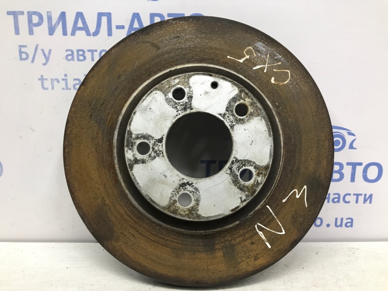 Диск тормозной передний Mazda CX 5 2011-2017 KE 2.2 diesel K011-33-251B Б/У