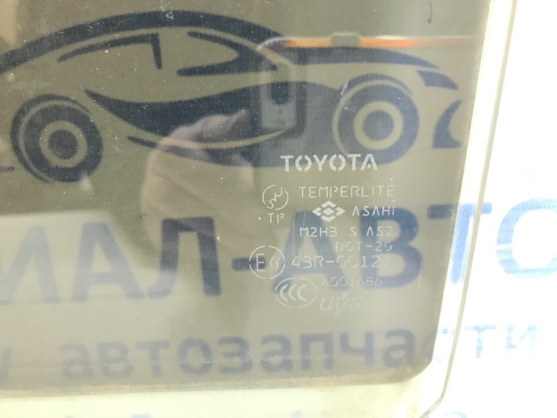 Стекло двери заднее левое Toyota Prado J120 3.0 Diesel 1KDFTV