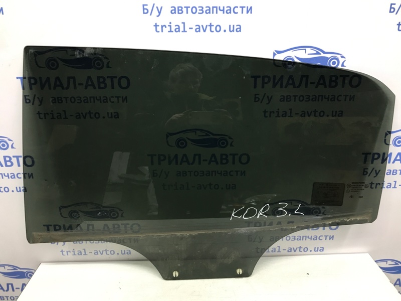 Стекло двери заднее левое SsangYong Korando 2010-2019 C200 2.0 diesel D20Dt 7337634021 Б/У