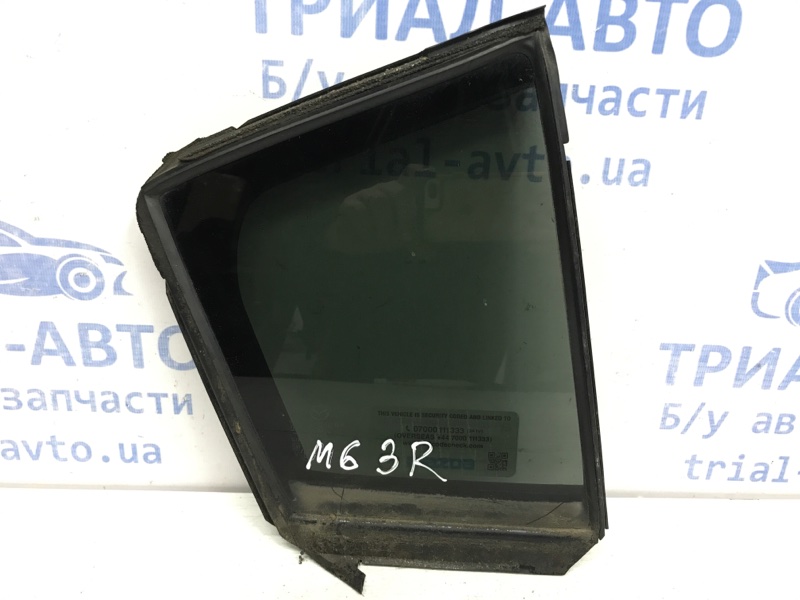 Стекло двери задней правой (форточка) Mazda 6 2012- GJ 2.2 diesel GHK5-72-661C Б/У