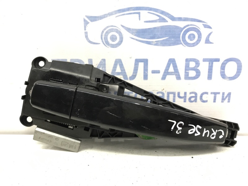 Ручка двери внешняя задняя левая Chevrolet Cruze 2009-2016 J300 1.6 бензин F16D4 92233089 Б/У