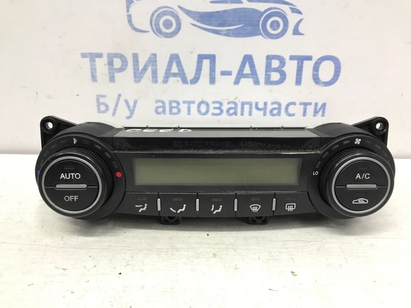 Блок управления климат-контролем KIA Ceed 2006-2012 ED 1.6 Дизель D4FB МКПП 972501H602 Б/У