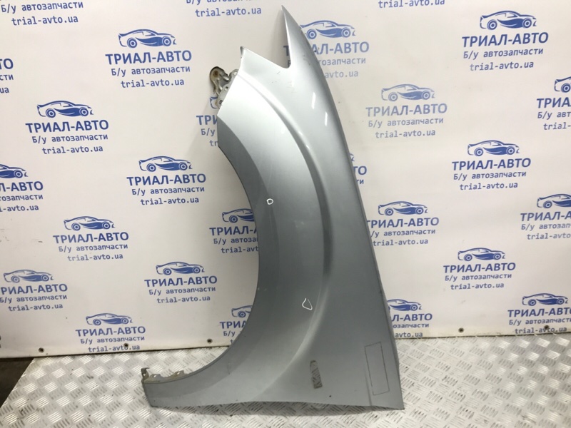 Крыло переднее левое Рестайлинг Mitsubishi Outlander 2007-2012 XL 2.2 diesel 4N14 5220F111 Б/У