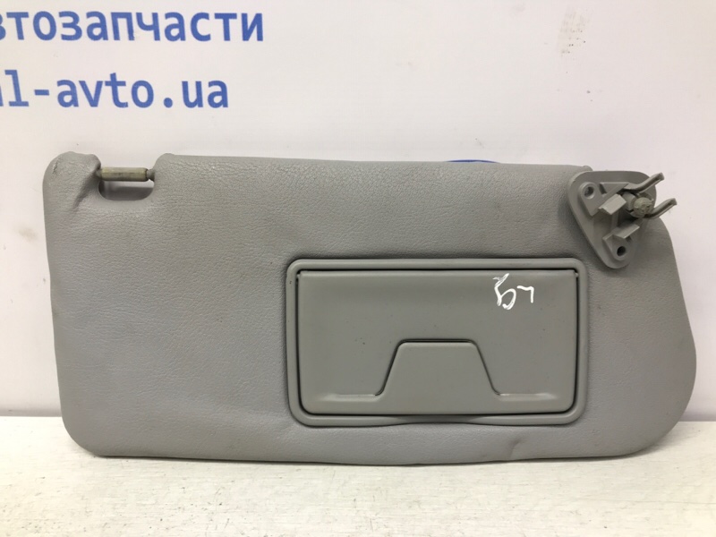 Козырек солнцезащитный правый Mitsubishi Lancer 2003-2009 9 1.6 бензин 4G18 MN151500HA Б/У