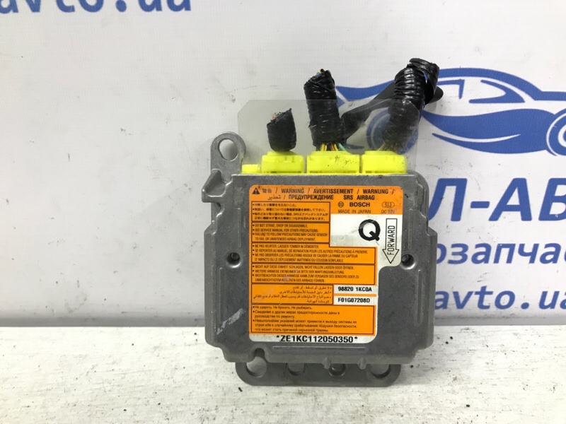 Блок AIRBAG Nissan Juke 2010-2019 F15 1.6 turbo MR16DDT 988201KC0A Б/У