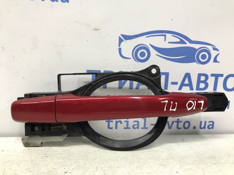 Ручка двери внешняя передняя левая Mitsubishi Lancer 2007-2017 10 1.5 бензин 4a91 5716A073HA Б/У