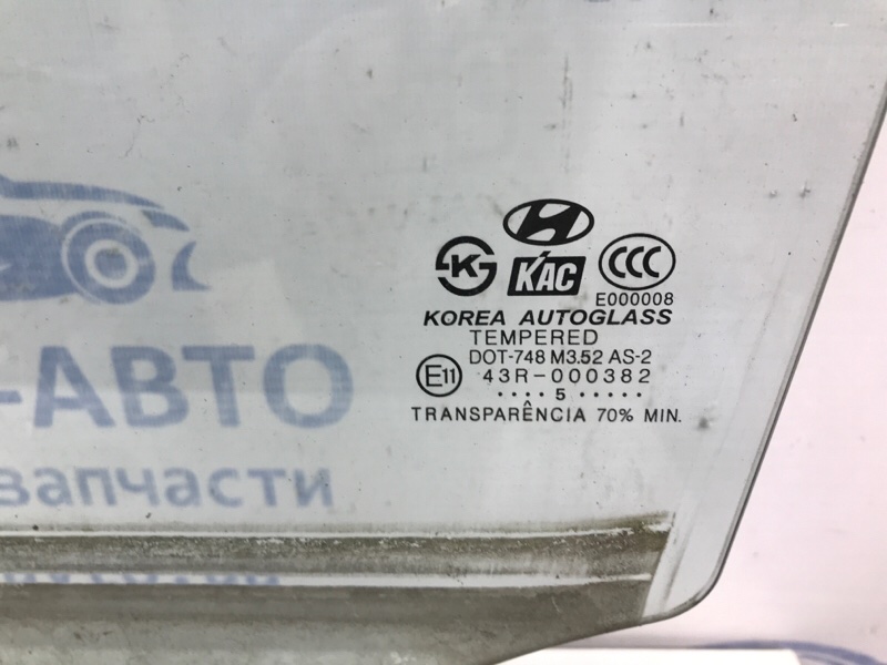Стекло двери переднее левое Hyundai Tucson JM 2.0 diesel D4EA Стекло двери переднее левое Hyundai Tucson JM 2.0 diesel D4EA