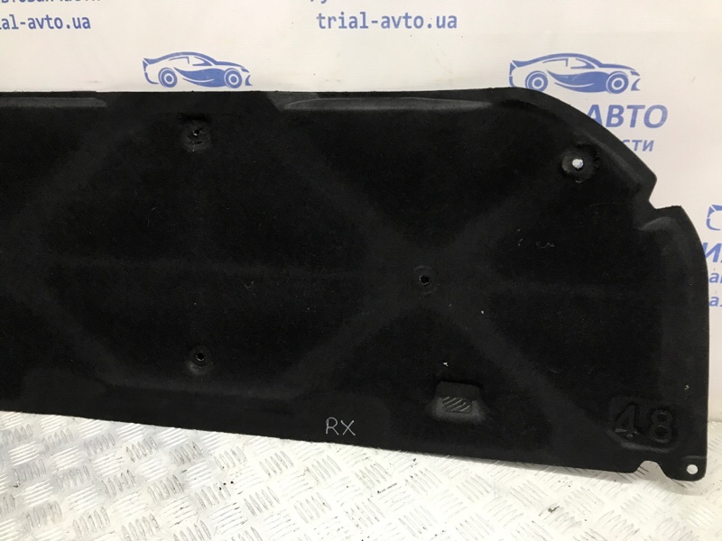 Обшивка капота Lexus RX 350 XU30 3.5 Бензин 2GRFE Обшивка капота Lexus RX 350 XU30 3.5 Бензин 2GRFE