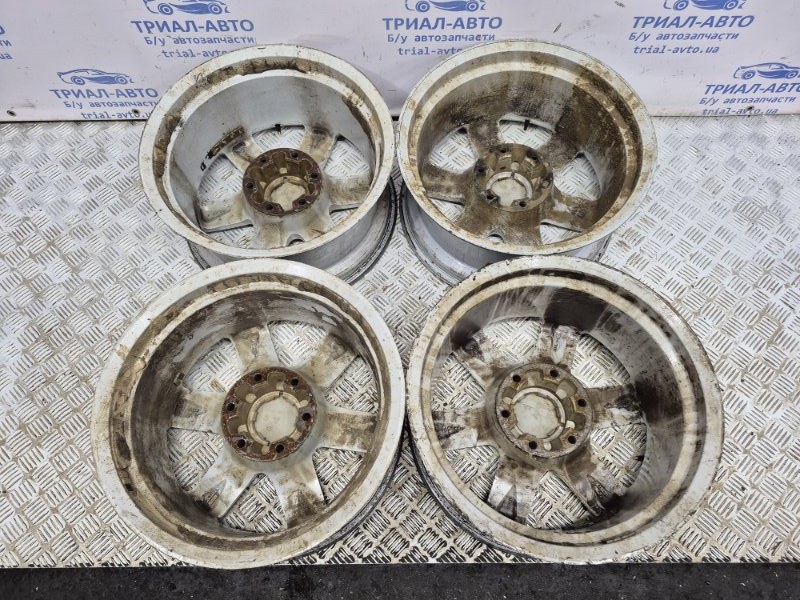 Диски титан комплект R18 Pajero Sport 1996-2008 K9 2.5 Diesel 4D56 МКПП